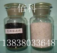 無煙煤濾料反沖洗時應(yīng)注意反洗強(qiáng)度